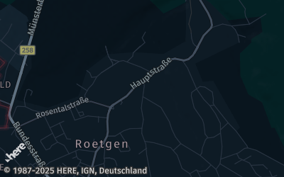 Heizung Map of Roetgen