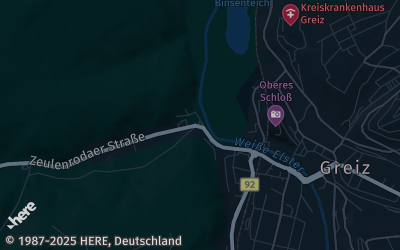 Heizung Map of Greiz