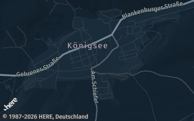 Heizung Map of Königsee