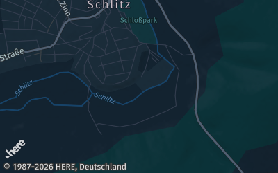 Heizung Map of Schlitz