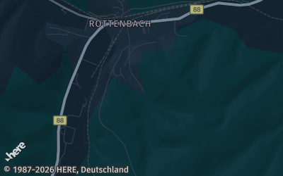 Heizung Map of Rottenbach