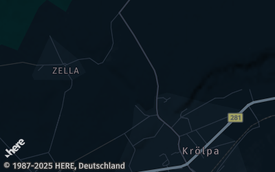 Heizung Map of Krölpa bei Pößneck