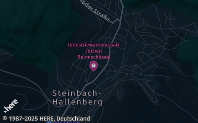 Heizung Map of Kurort Steinbach-Hallenberg