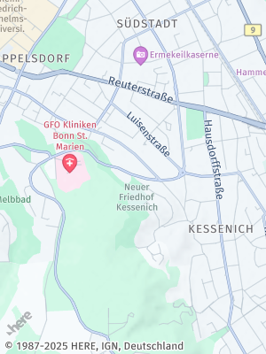 Here Map of Poppelsdorf