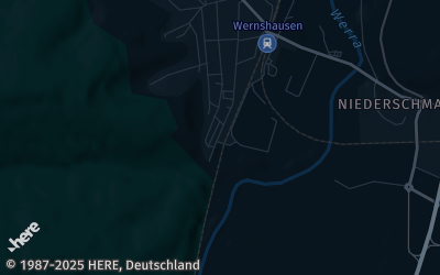 Heizung Map of Wernshausen