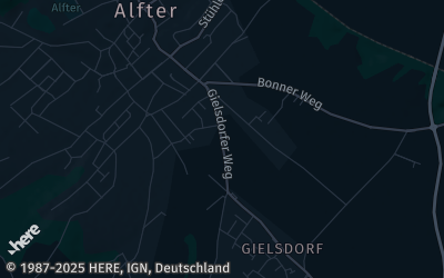 Heizung Map of Alfter