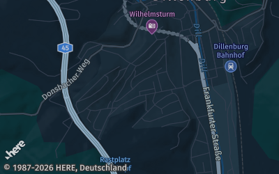 Heizung Map of Dillenburg