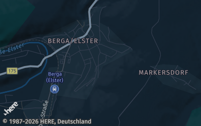 Heizung Map of Berga / Elster