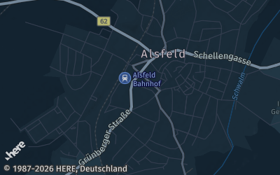 Heizung Map of Alsfeld
