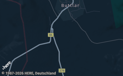 Heizung Map of Buttlar