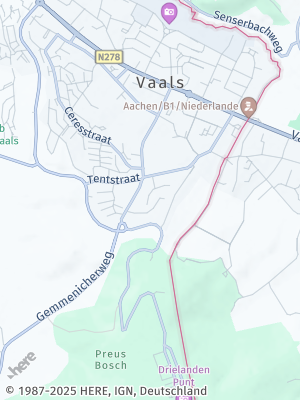 Here Map of Vaalserquartier