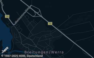 Heizung Map of Breitungen / Werra