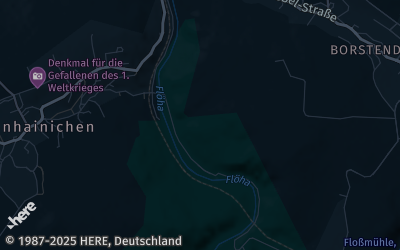 Heizung Map of Grünhainichen