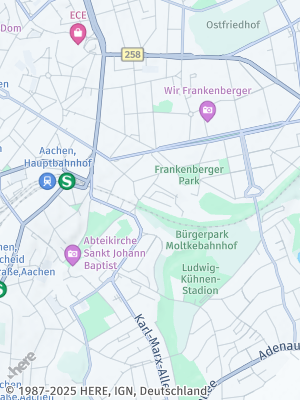 Here Map of Aachen