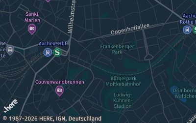 Heizung Map of Aachen