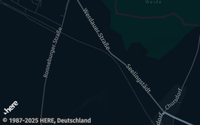 Heizung Map of Seelingstädt bei Gera