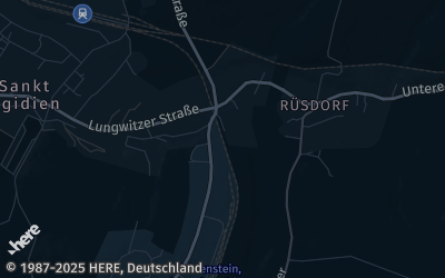 Heizung Map of Sankt Egidien