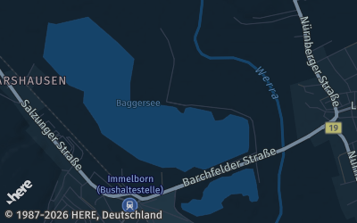 Heizung Map of Immelborn