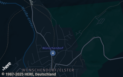 Heizung Map of Wünschendorf / Elster