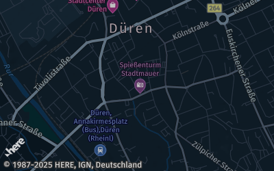 Heizung Map of Düren