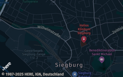Heizung Map of Siegburg