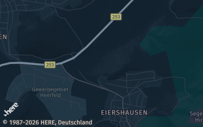 Heizung Map of Eschenburg