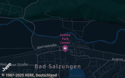Heizung Map of Bad Salzungen