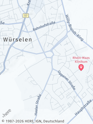 Here Map of Würselen