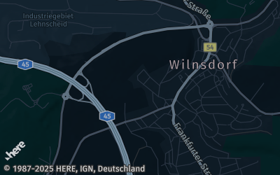 Heizung Map of Wilnsdorf