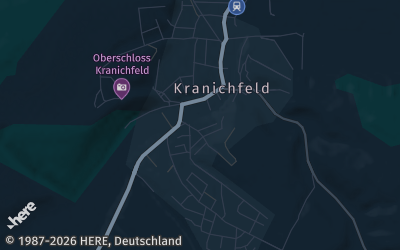 Heizung Map of Kranichfeld