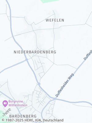 Here Map of Bardenberg