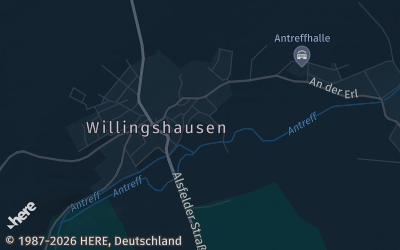 Heizung Map of Willingshausen