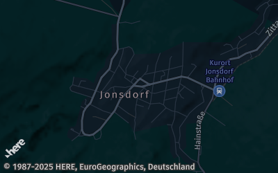 Heizung Map of Kurort Jonsdorf