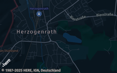 Heizung Map of Herzogenrath