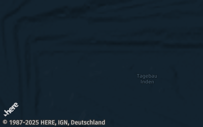 Heizung Map of Inden bei Jülich