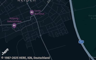 Heizung Map of Kerpen