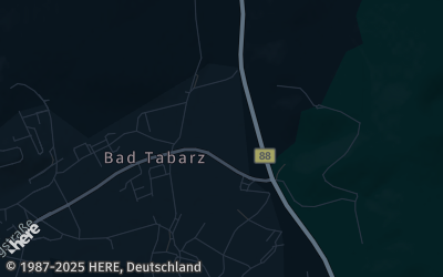 Heizung Map of Tabarz / Thüringer Wald