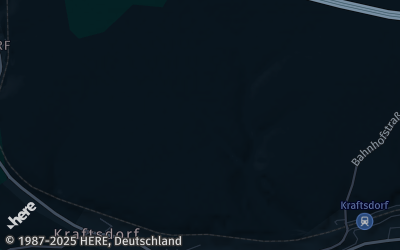 Heizung Map of Kraftsdorf