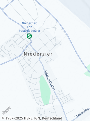 Here Map of Niederzier