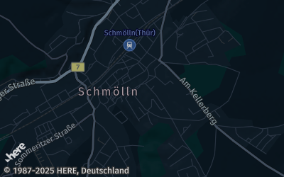 Heizung Map of Ponitz bei Schmölln