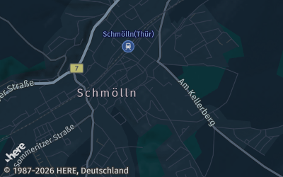 Heizung Map of Schmölln