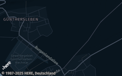 Heizung Map of Günthersleben-Wechmar