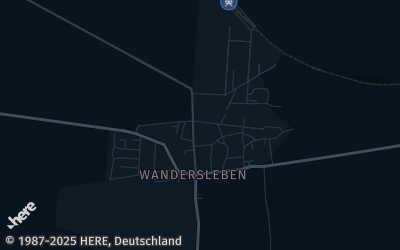 Heizung Map of Wandersleben