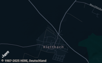Heizung Map of Klettbach