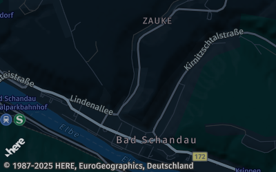 Heizung Map of Bad Schandau