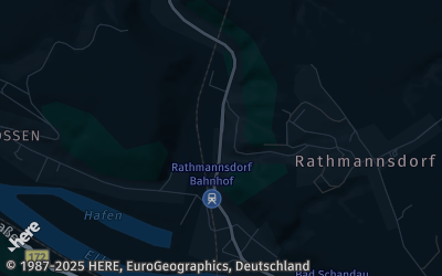 Heizung Map of Rathmannsdorf bei Pirna