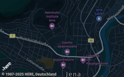 Heizung Map of Jena