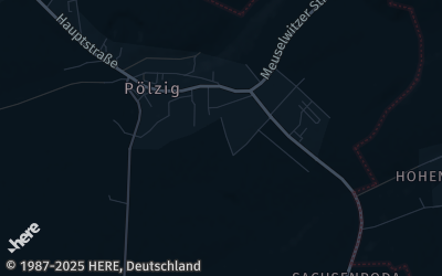 Heizung Map of Pölzig
