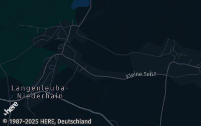 Heizung Map of Langenleuba-Niederhain