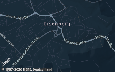 Heizung Map of Eisenberg